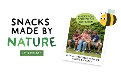 Showcasing Freddie’s Farm Snacks with a vibrant new website